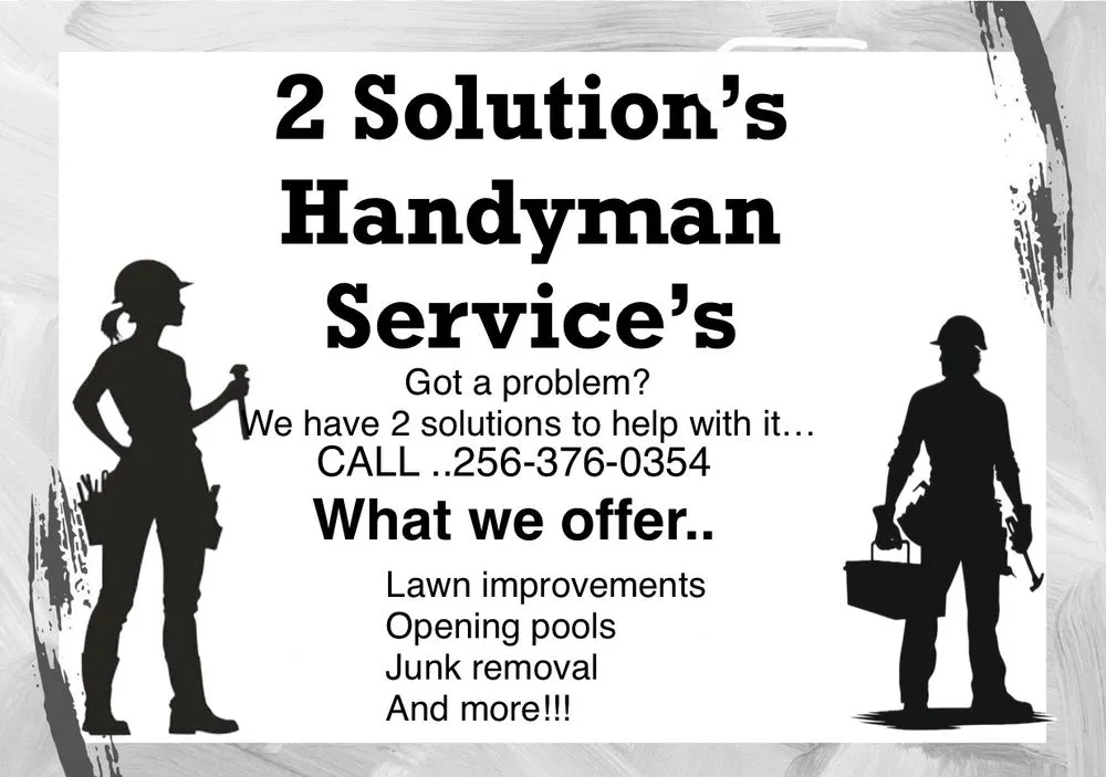 Custom yard maintenance experts serving Ashville, AL - 2 Solutions Handyman Services