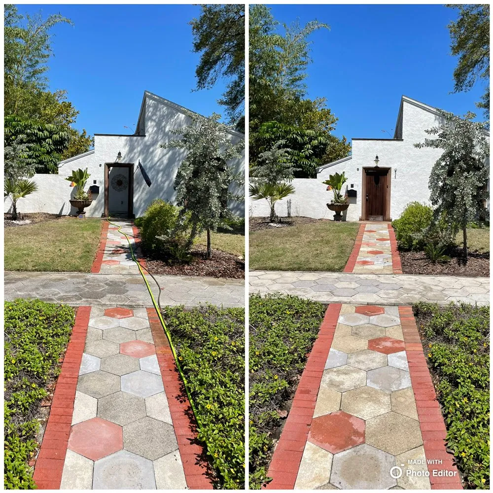Local landscaping services experts serving Parrish, FL - 2 Vets Power Washing