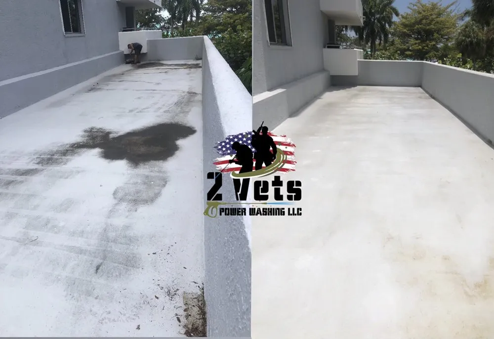 Custom outdoor landscaping in Parrish, FL by 2 Vets Power Washing