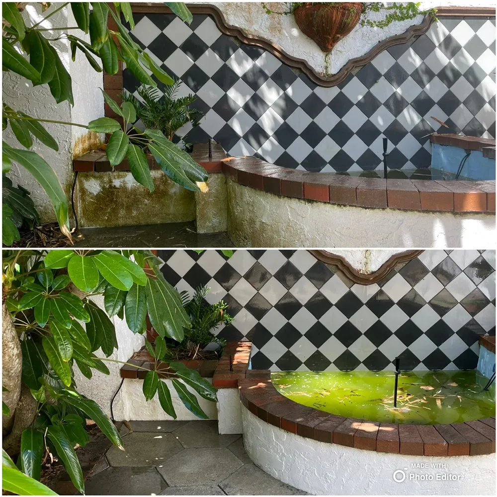 Local lawn mowing service with custom design in Parrish, FL by 2 Vets Power Washing