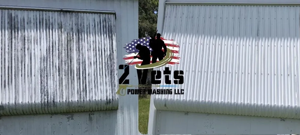 Professional yard maintenance in Parrish, FL by 2 Vets Power Washing