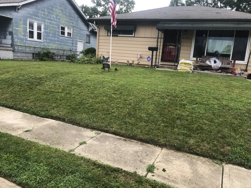 Custom garden landscaping in Columbus, OH by 23 Lawn Care