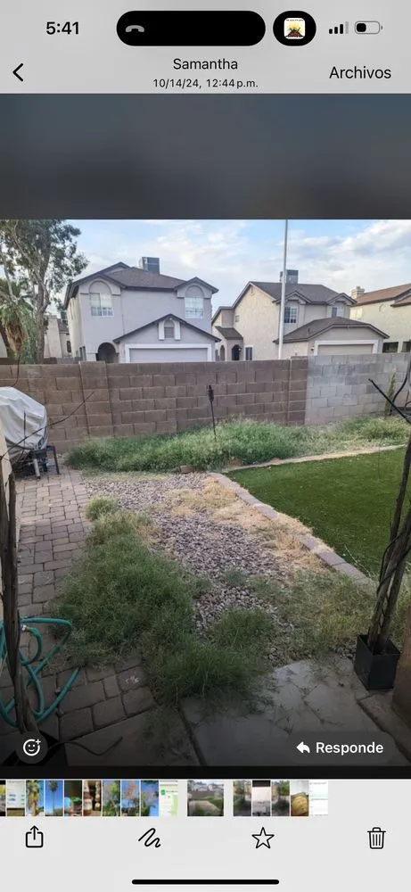 Professional outdoor landscaping in Phoenix, AZ by 24/7 Landscape Services