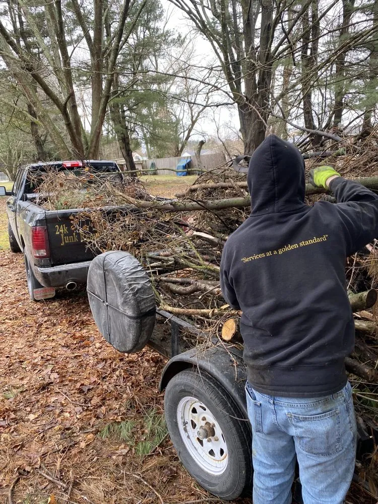 Custom landscape installation near you across Franklin, VT - 24K Junk Removal