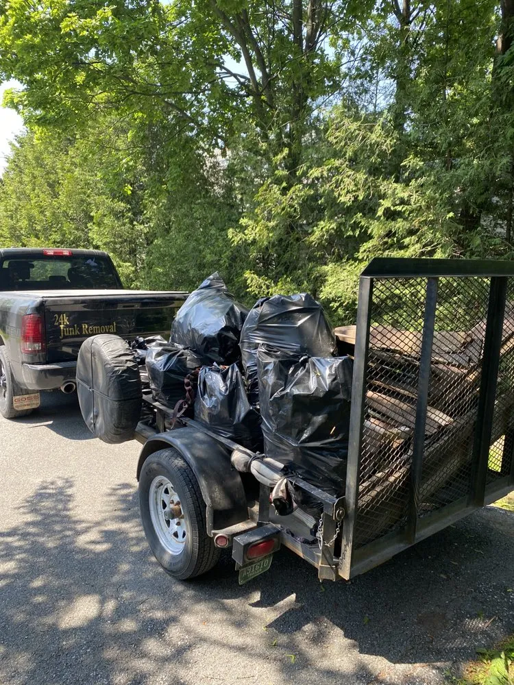Affordable residential landscaping experts serving Franklin, VT - 24K Junk Removal