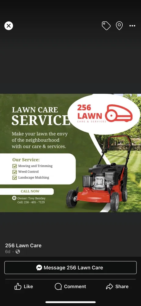 Local residential landscaping in Anniston, AL by 256 Lawn Care
