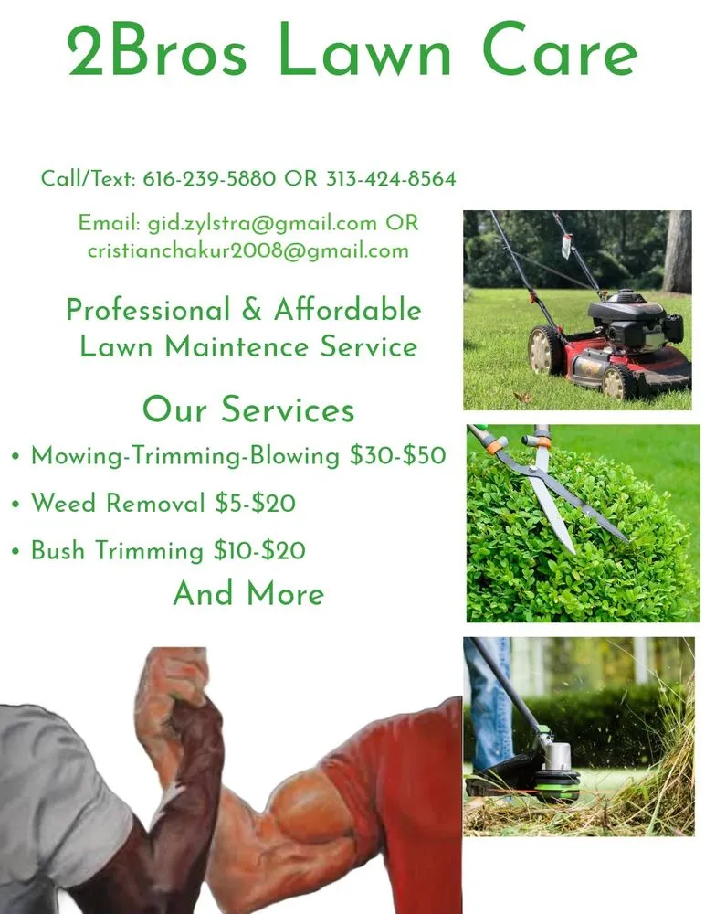 Affordable lawn care service with custom design across Byron Center, MI - 2Bros Lawn Care