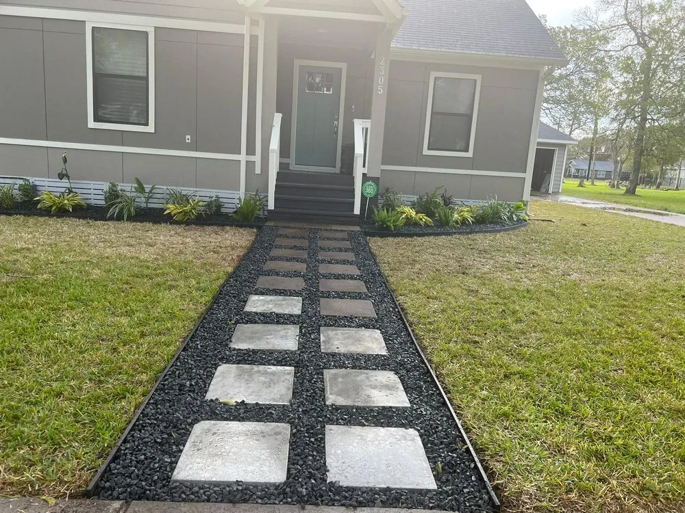 Custom lawn mowing service for beautiful yards across Katy, TX - 2Gals Landscaping And Construction