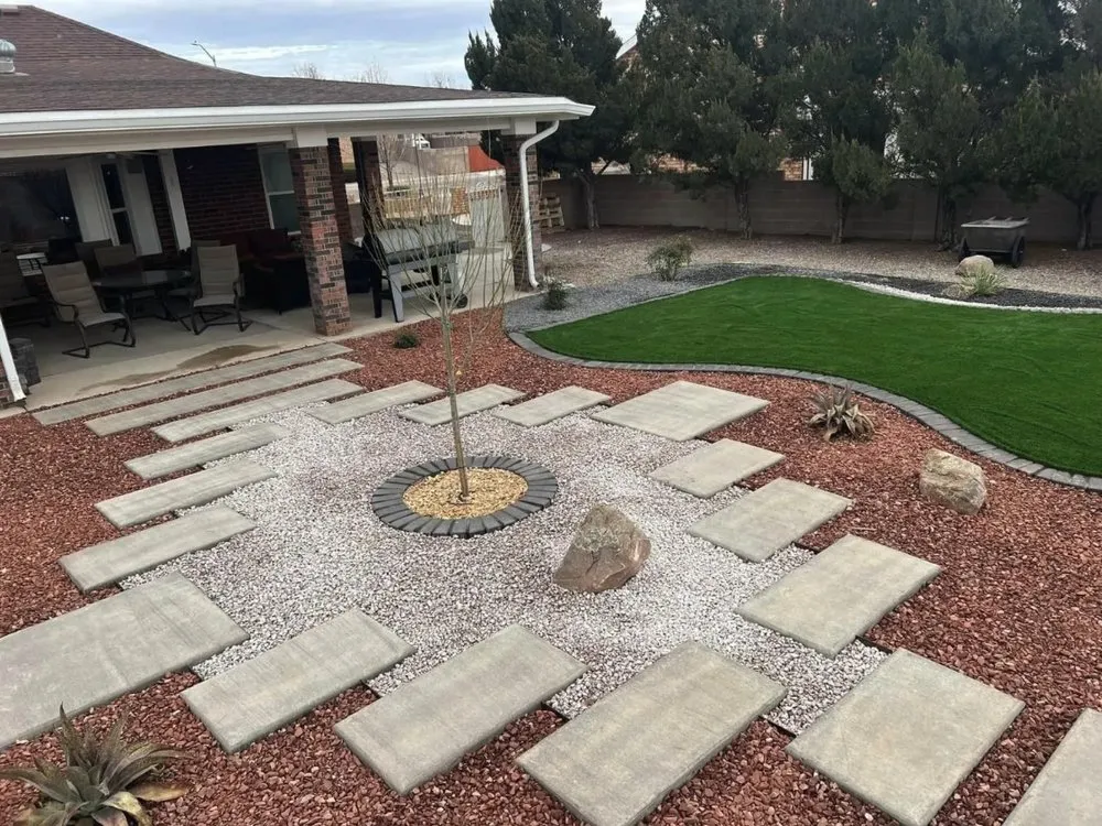 Affordable lawn care service in Albuquerque, NM by 2Green Landscapes