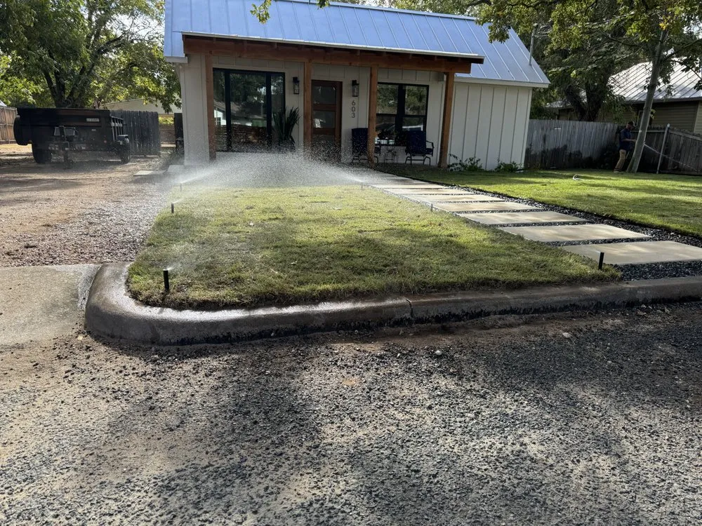 Affordable residential landscaping in Fredericksburg, TX - 2grunirrigation