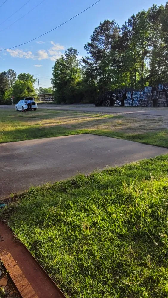 Custom landscape installation in Stamps, AR - 2G's Mowing