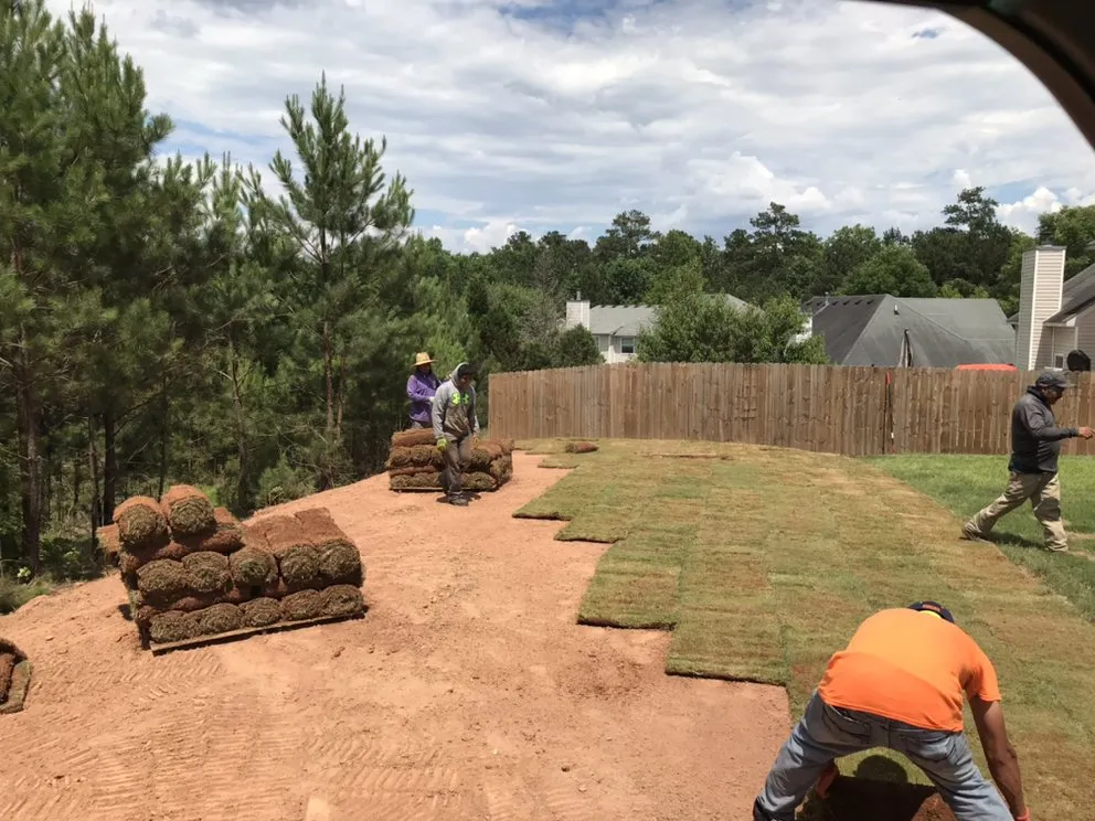 Top-rated outdoor landscaping in Douglasville, GA by 2guys Landscaping & Tree Service