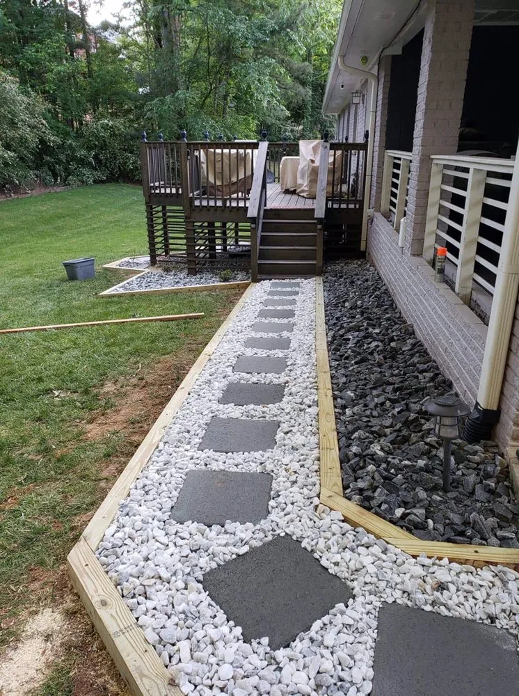 Professional yard cleanup service for beautiful yards in Douglasville, GA by 2guys Landscaping & Tree Service