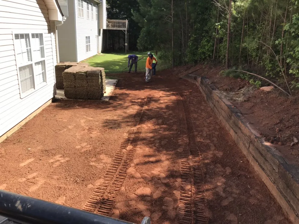 Reliable residential landscaping for year-round maintenance in Douglasville, GA by 2guys Landscaping & Tree Service