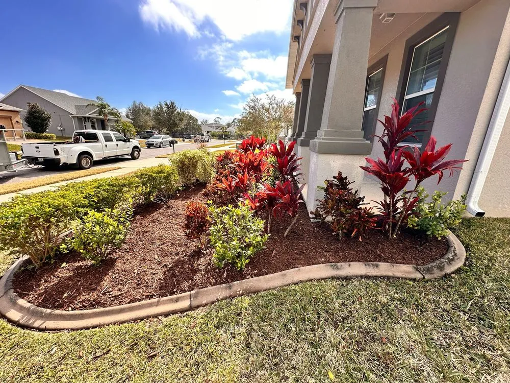 Affordable outdoor landscaping in New Port Richey, FL by 2J’S Lawn Care