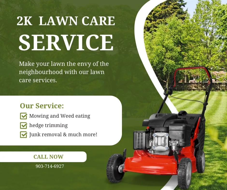 Expert lawn care service for homes across Tyler, TX - 2K Lawn Care Service