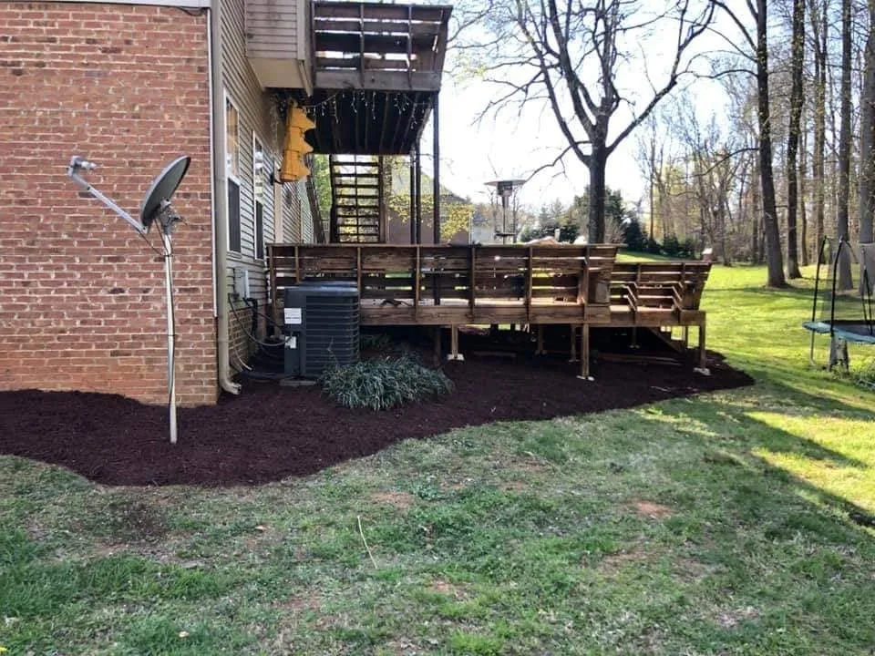 Professional garden landscaping for residential properties in Mount Pleasant, NC by 2nd Look Landscapes