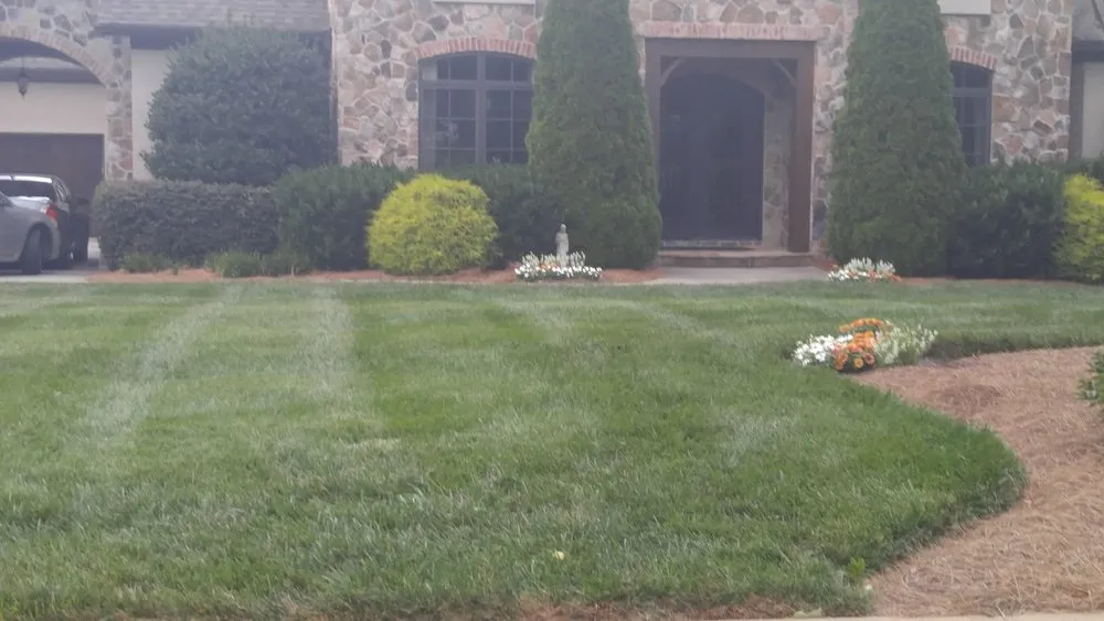 Trusted lawn mowing service with custom design across Mount Pleasant, NC - 2nd Look Landscapes