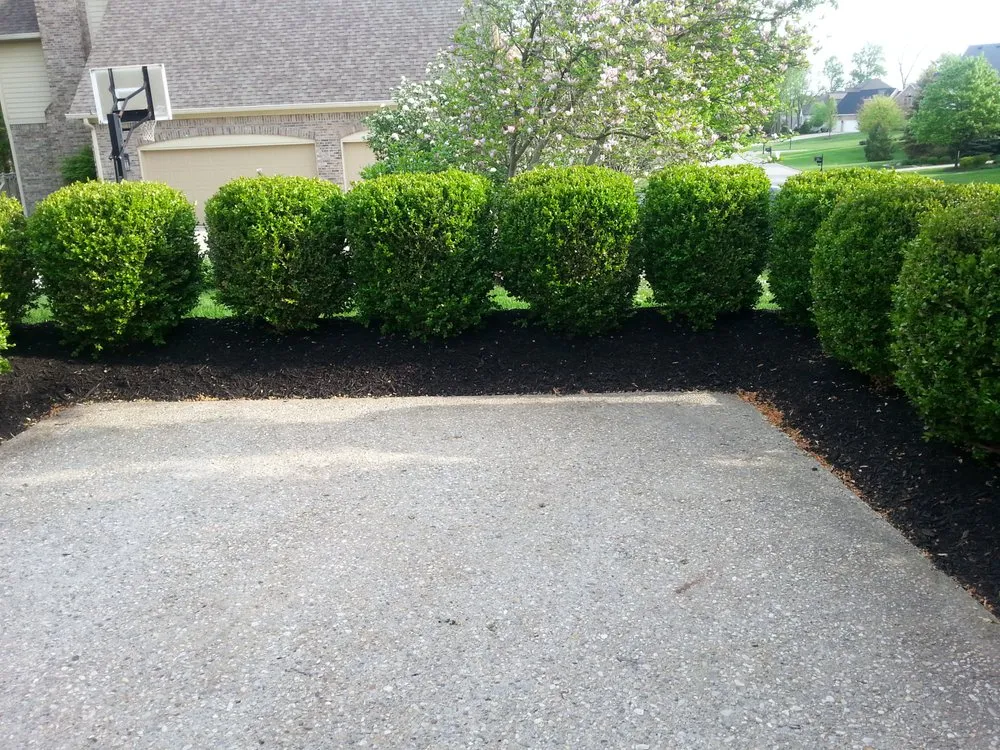 Professional landscape installation for homes in Lawrence, IN by 3 Amigos Landscaping