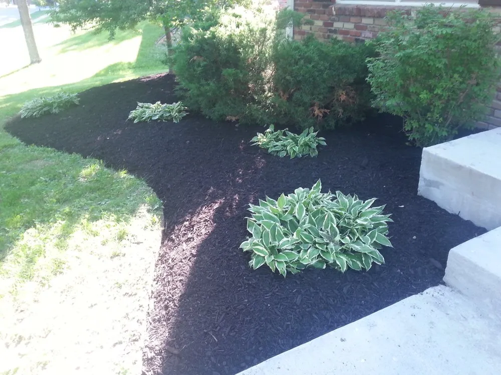 Local landscape installation in Lawrence, IN - 3 Amigos Landscaping