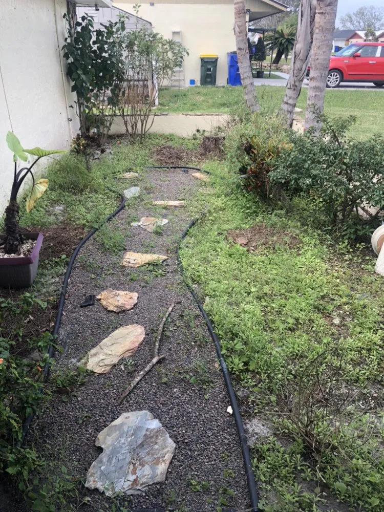 Local landscape installation in Avon Park, FL by 3 Angels Lawn Care