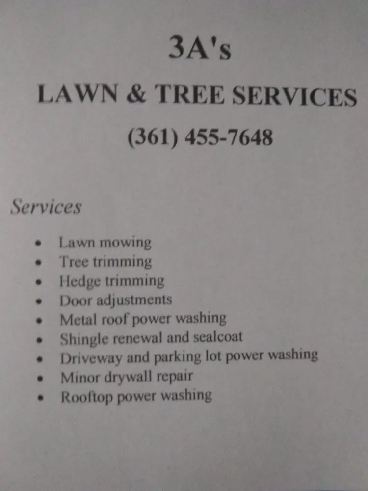 Reliable garden landscaping in Kingsville, TX - 3 A's Lawn and Tree
