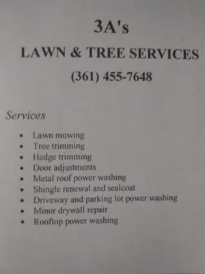 3 A's Lawn and Tree