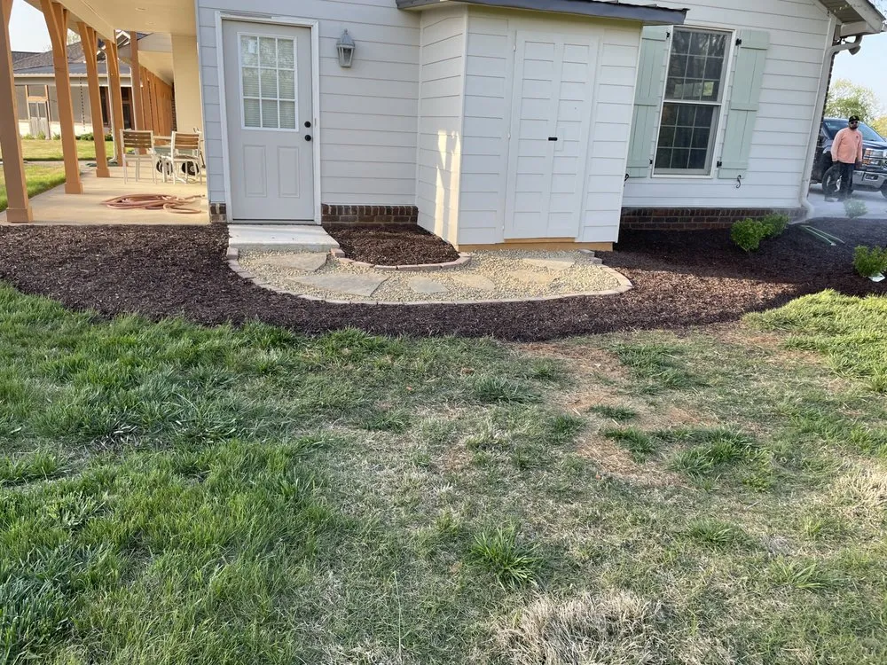 Affordable garden landscaping for homes in Lenoir City, TN by 3 Brothers Landscape And Hardscape