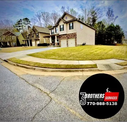 3 Brothers Lawn care & Service Logo