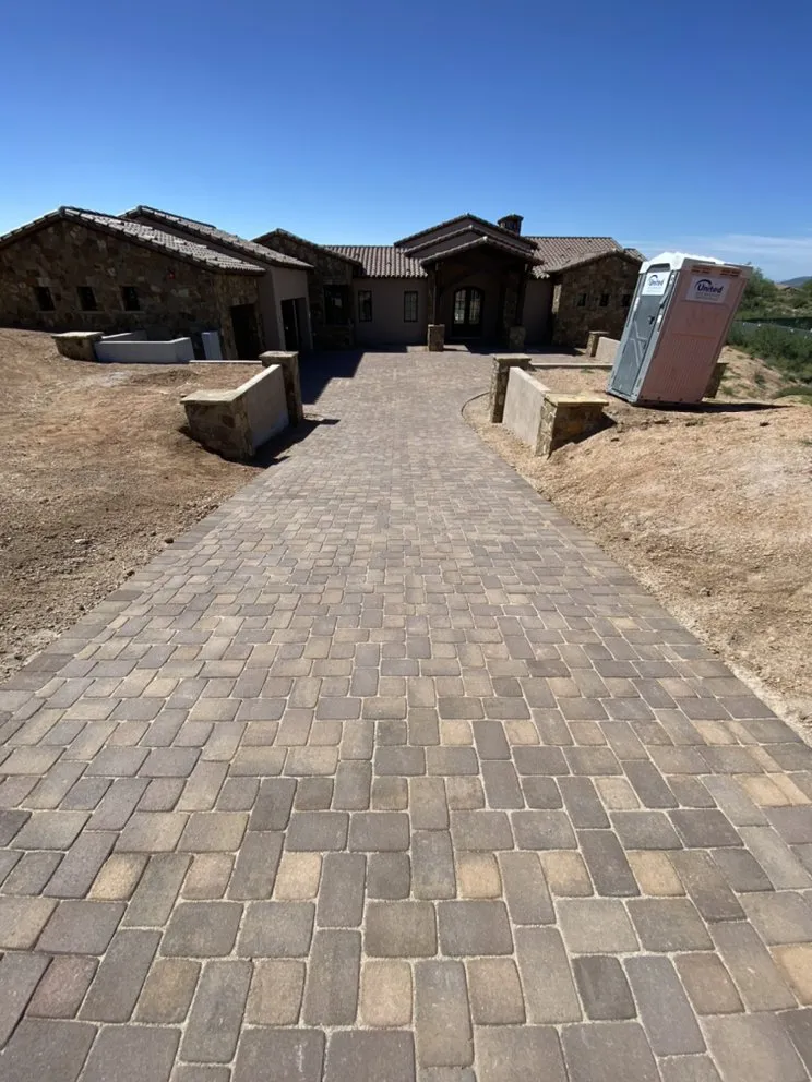 Professional residential landscaping in Phoenix, AZ by 3 Brothers Pavers