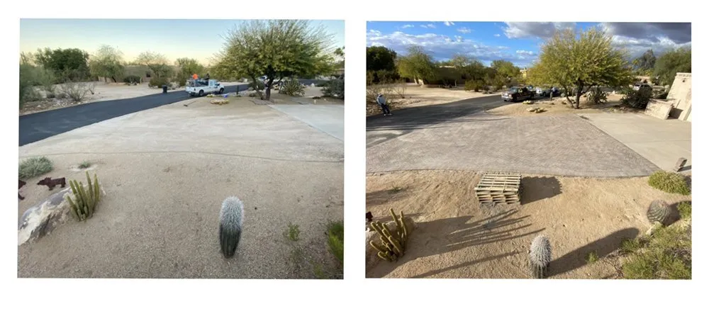 Custom garden landscaping for year-round maintenance in Phoenix, AZ by 3 Brothers Pavers