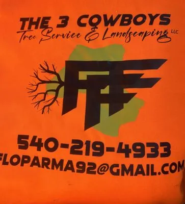 3 Cowboys Tree Service & Landscaping Logo