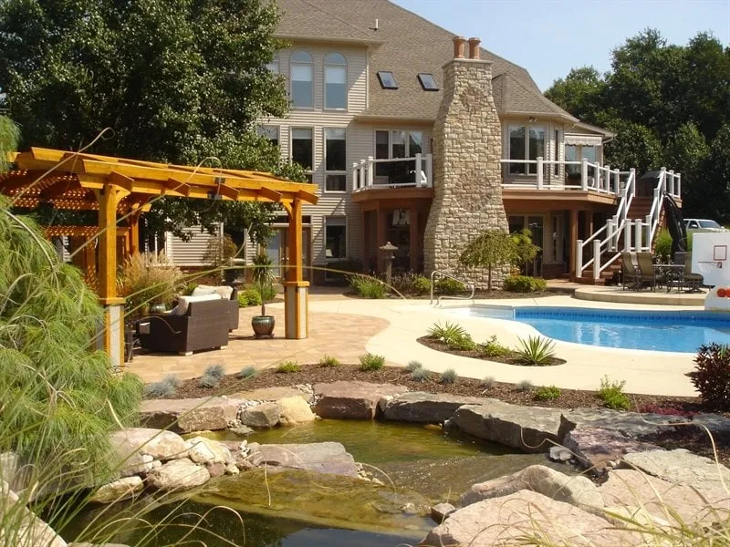 Reliable lawn mowing service for outdoor upgrades in Brighton, MI by 3-D Design Group