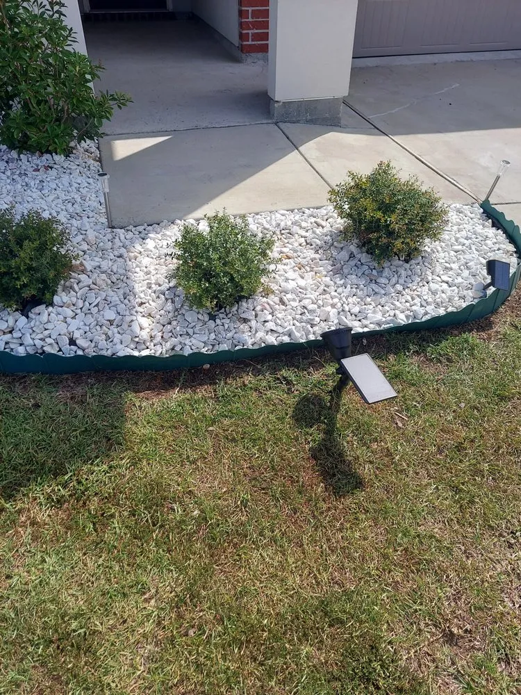 Professional lawn mowing service with custom design across Slidell, LA - 3 JJJ's Flower Beds and Landscaping Services