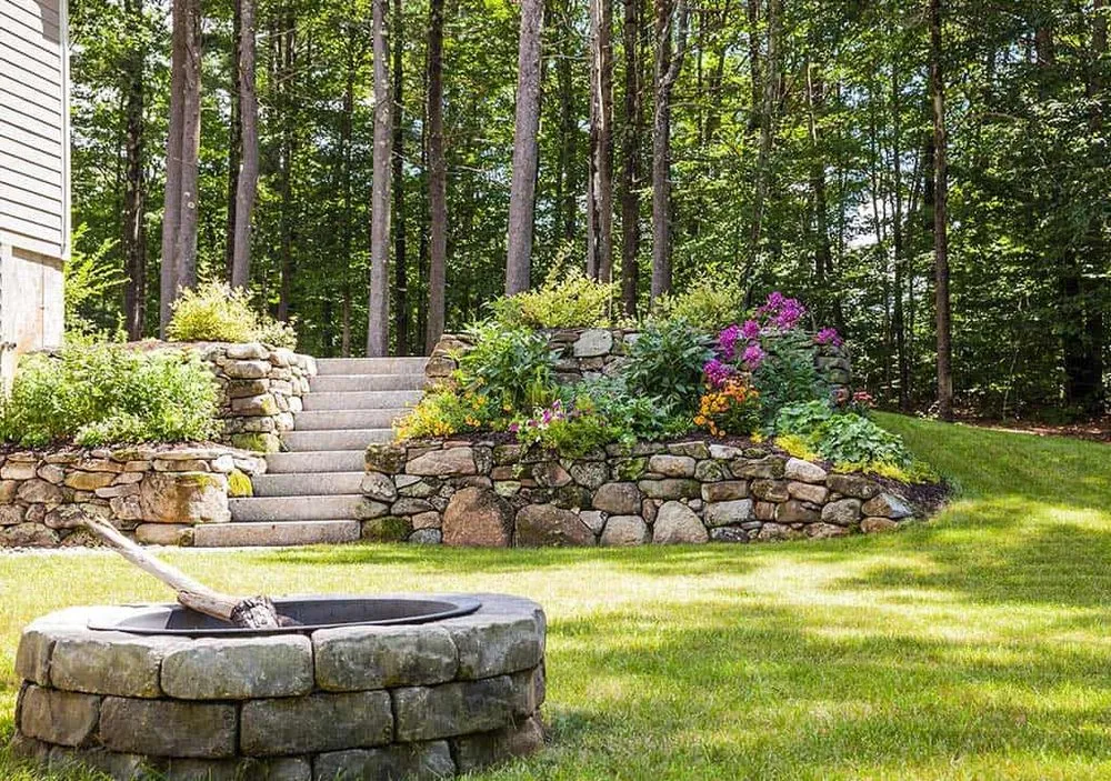 Affordable garden landscaping in Plymouth, NH - 3 Lakes Landscaping