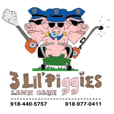 3 Lil' Piggies Lawn and Order Logo