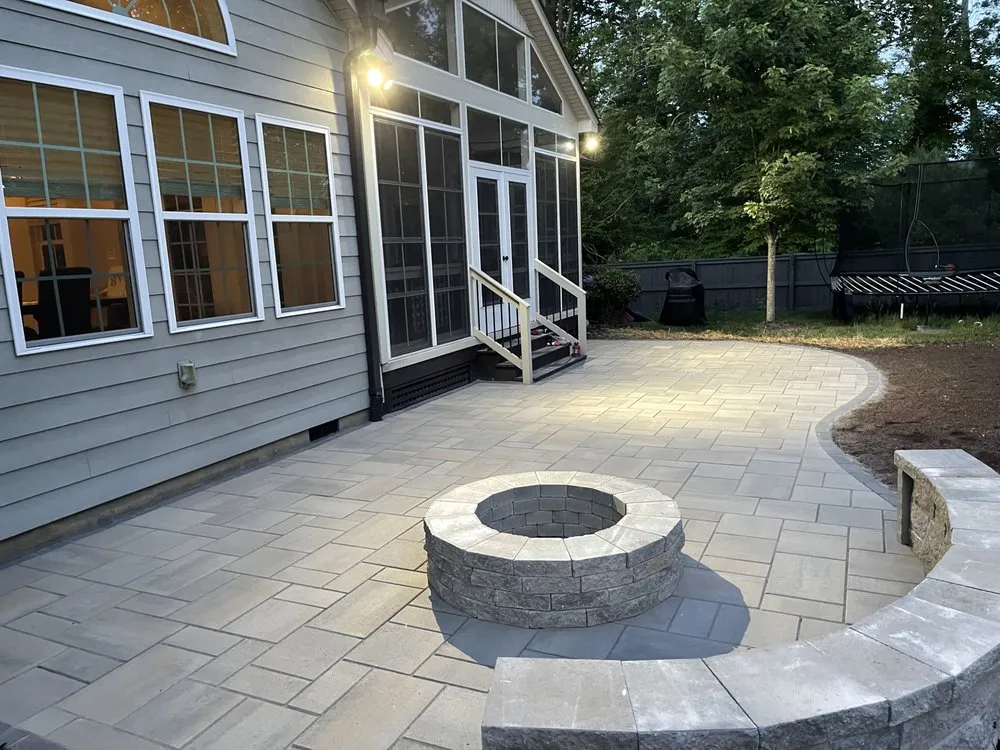 Custom garden landscaping in Cornelius, NC - 3 Little Stars Landscape