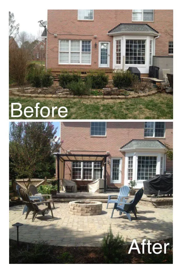 Local landscape installation with custom design across Huntersville, NC - 3 Little Stars Landscape