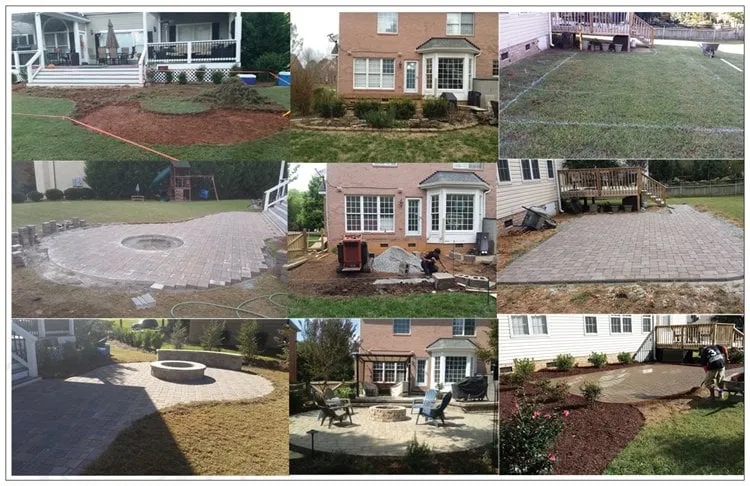 Professional garden landscaping in Huntersville, NC by 3 Little Stars Landscape