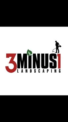 3 Minus 1 Landscaping Logo