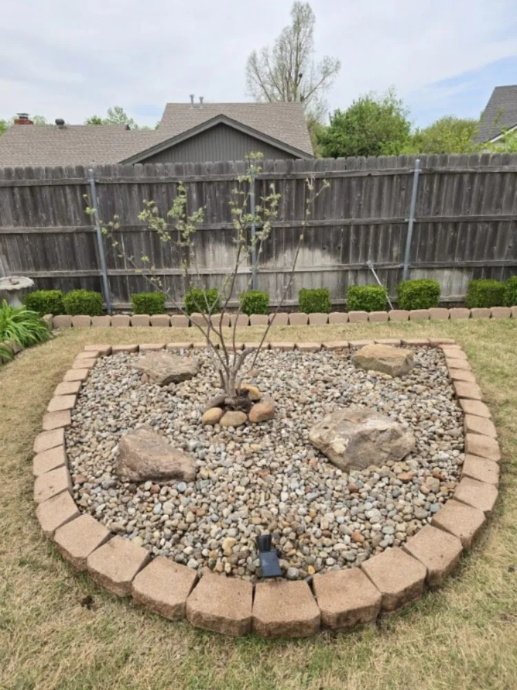 Expert outdoor landscaping in Oklahoma City, OK by 3 Stones Landscaping