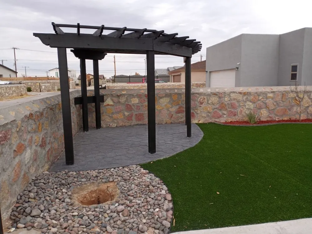 Custom outdoor landscaping near you in El Paso, TX by 3 Valve Landscaping