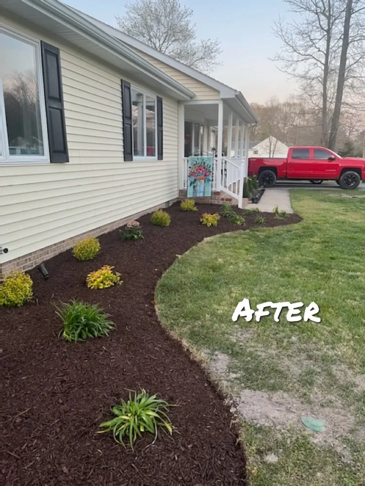 Custom landscape design in Laurel, DE by 302 Yardworks