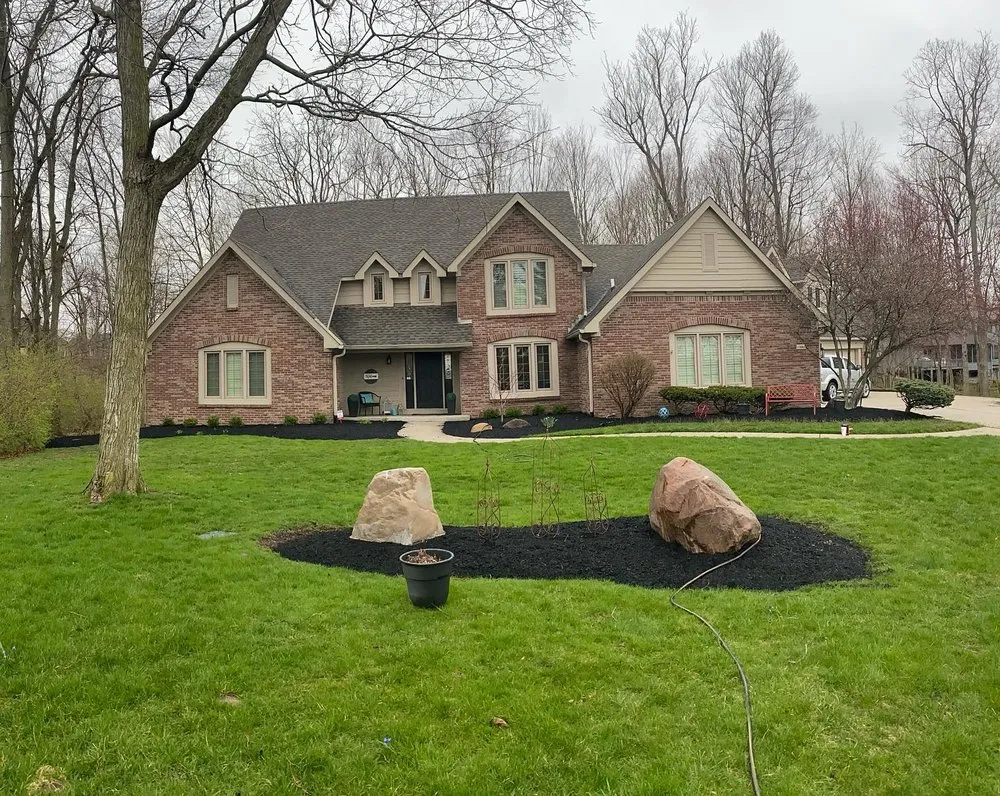 Custom residential landscaping for homes in Indianapolis, IN by 317 Lawn Services