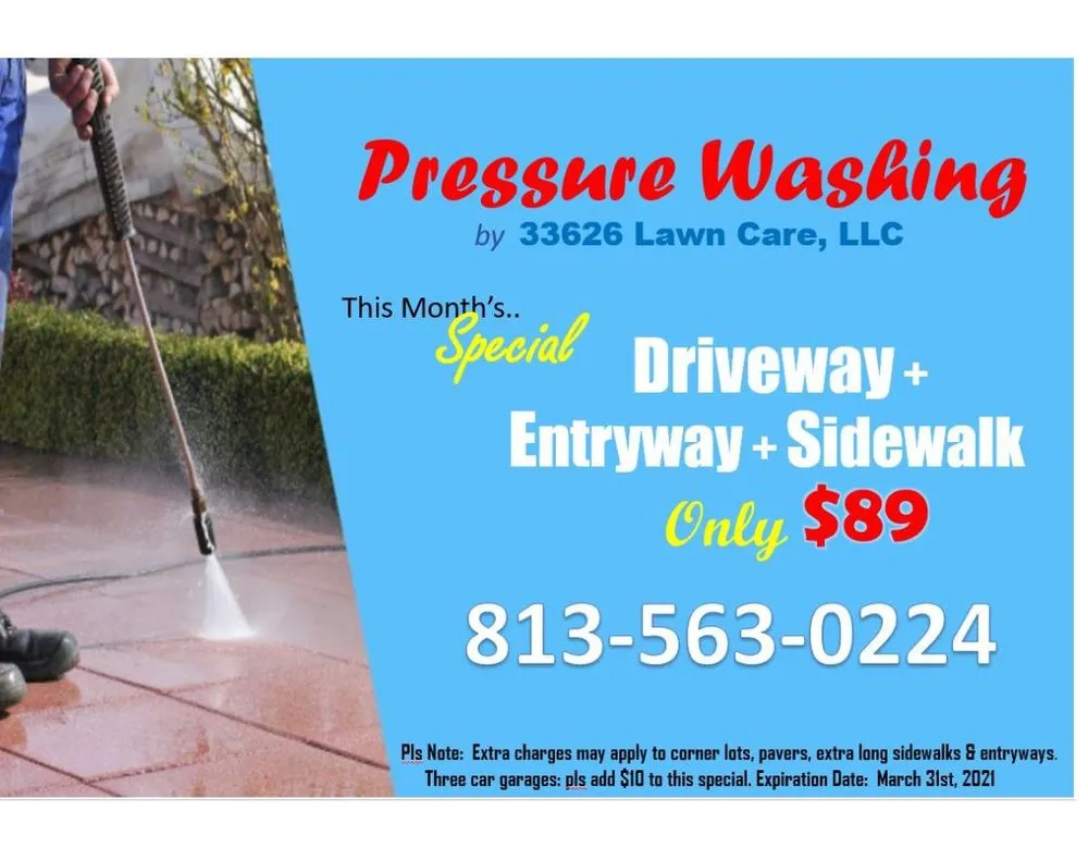 Local lawn mowing service experts serving Tampa, FL - 33626 Lawn Care