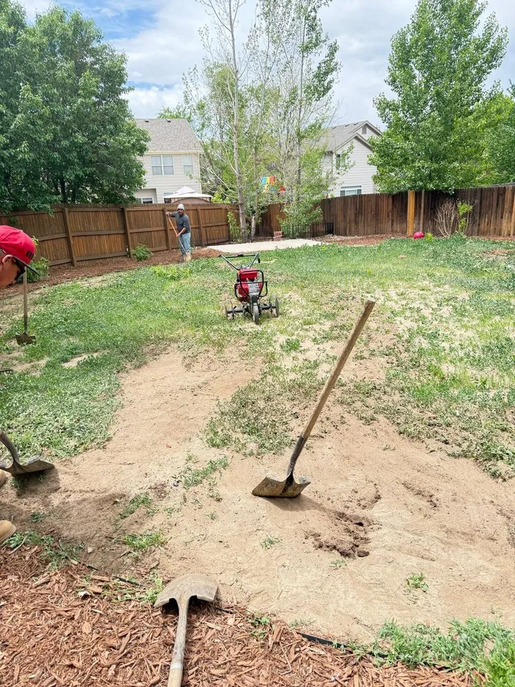 Custom garden landscaping in Denver, CO by 360 Irrigation and Landscaping