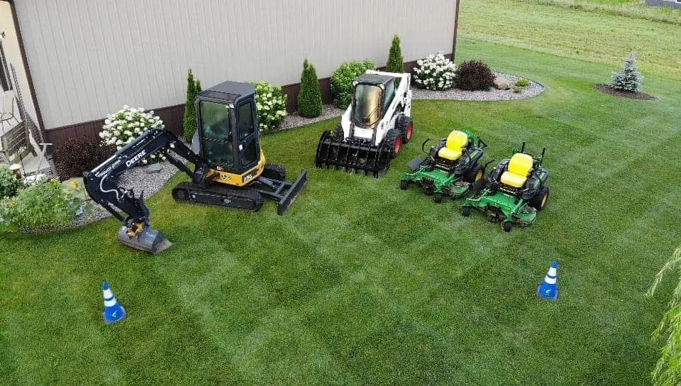 Affordable yard cleanup service for residential properties in Marshall, WI by 363 Outdoor Services