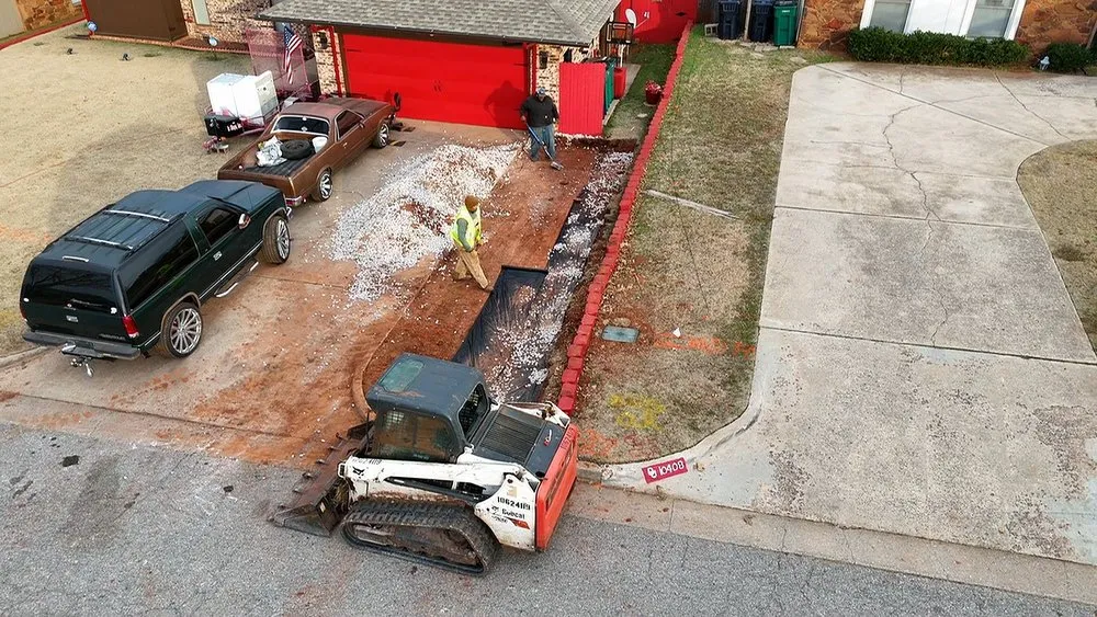 Local landscaping services in Moore, OK by 365 Excavation & Land Solutions