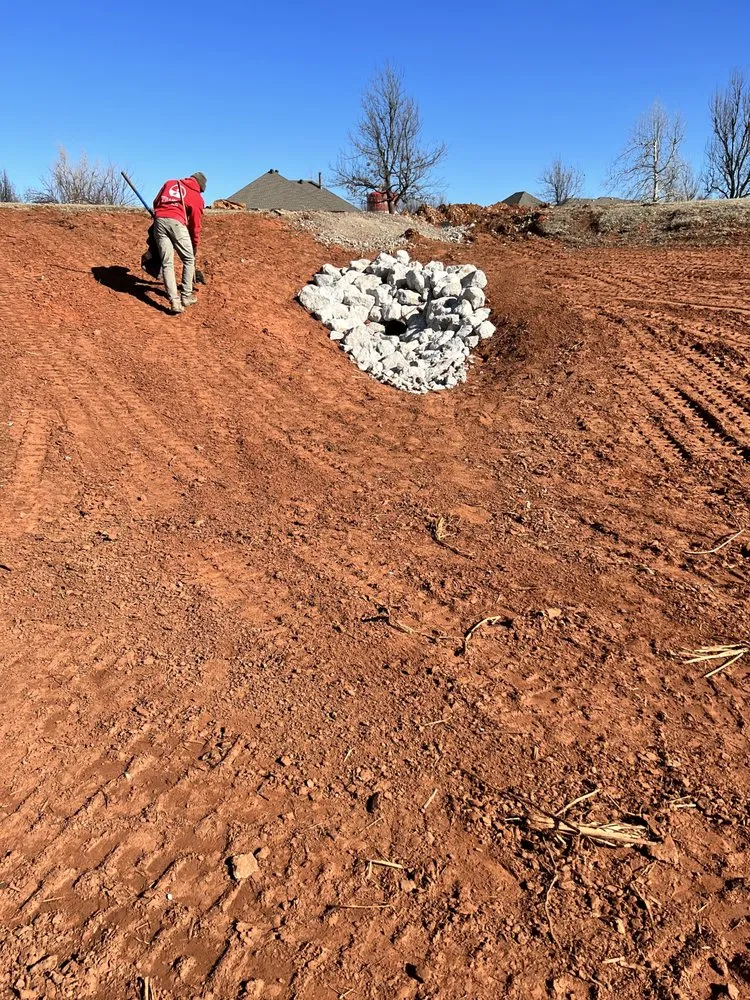 Custom landscaping services in Moore, OK - 365 Excavation & Land Solutions