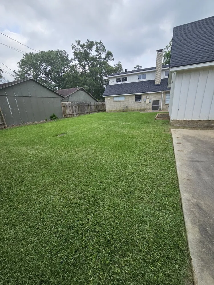 Professional yard cleanup service for outdoor upgrades in Beaumont, TX by 365 Lawn Care Solutions